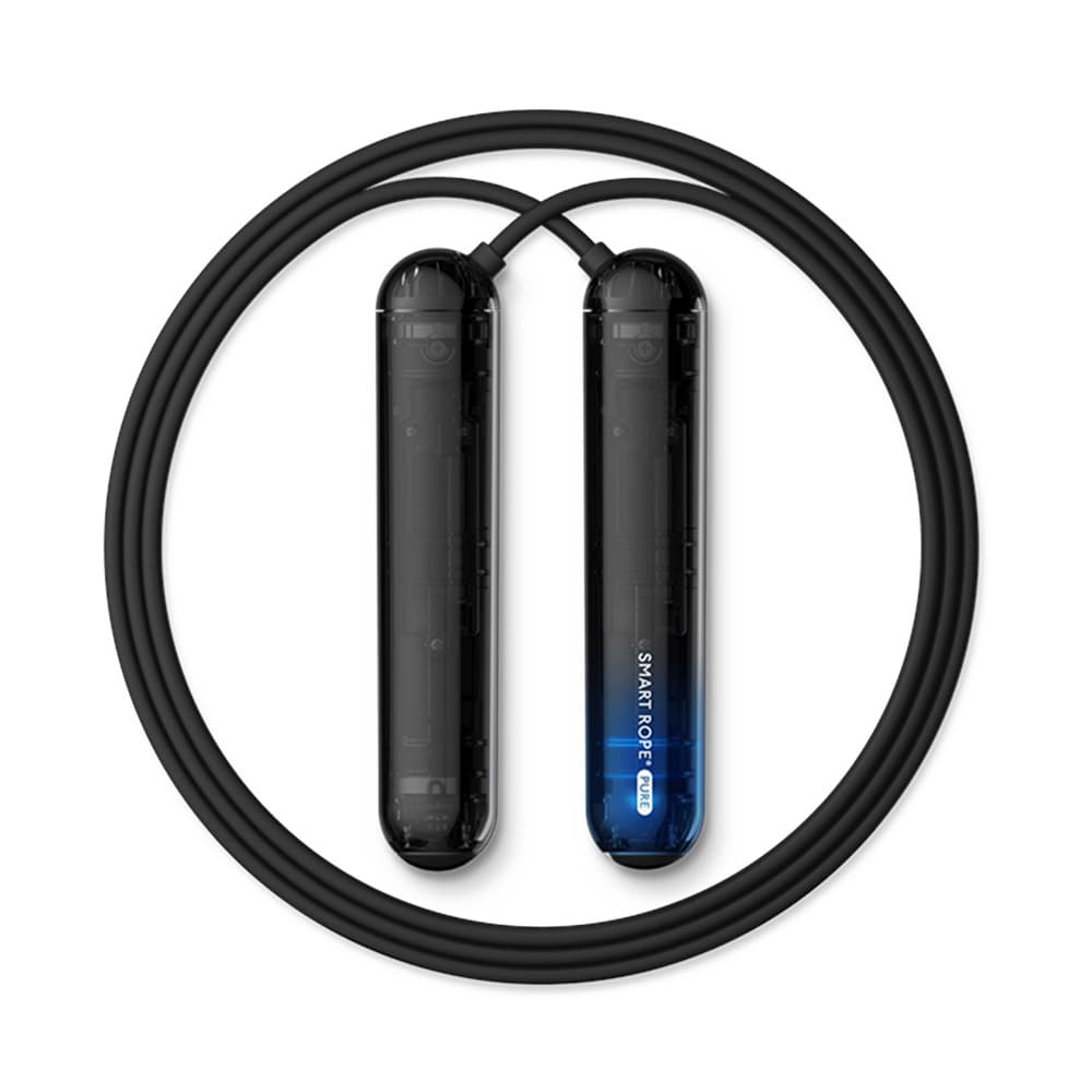 SmartRope Pure slim springtouw - zwart
