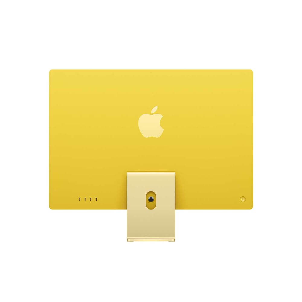 iMac 24" Yellow - M4 10C-CPU & 10C-GPU - 32GB - 2TB - Gbit Eth - Mouse - MK-TID-NUM