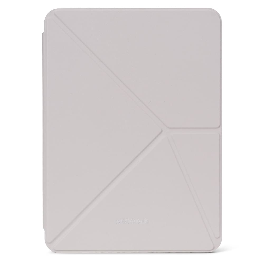 Decoded Textured Silicon Slim Folio - iPad 10.9" (2022) / iPad 11" (2025) - Clay