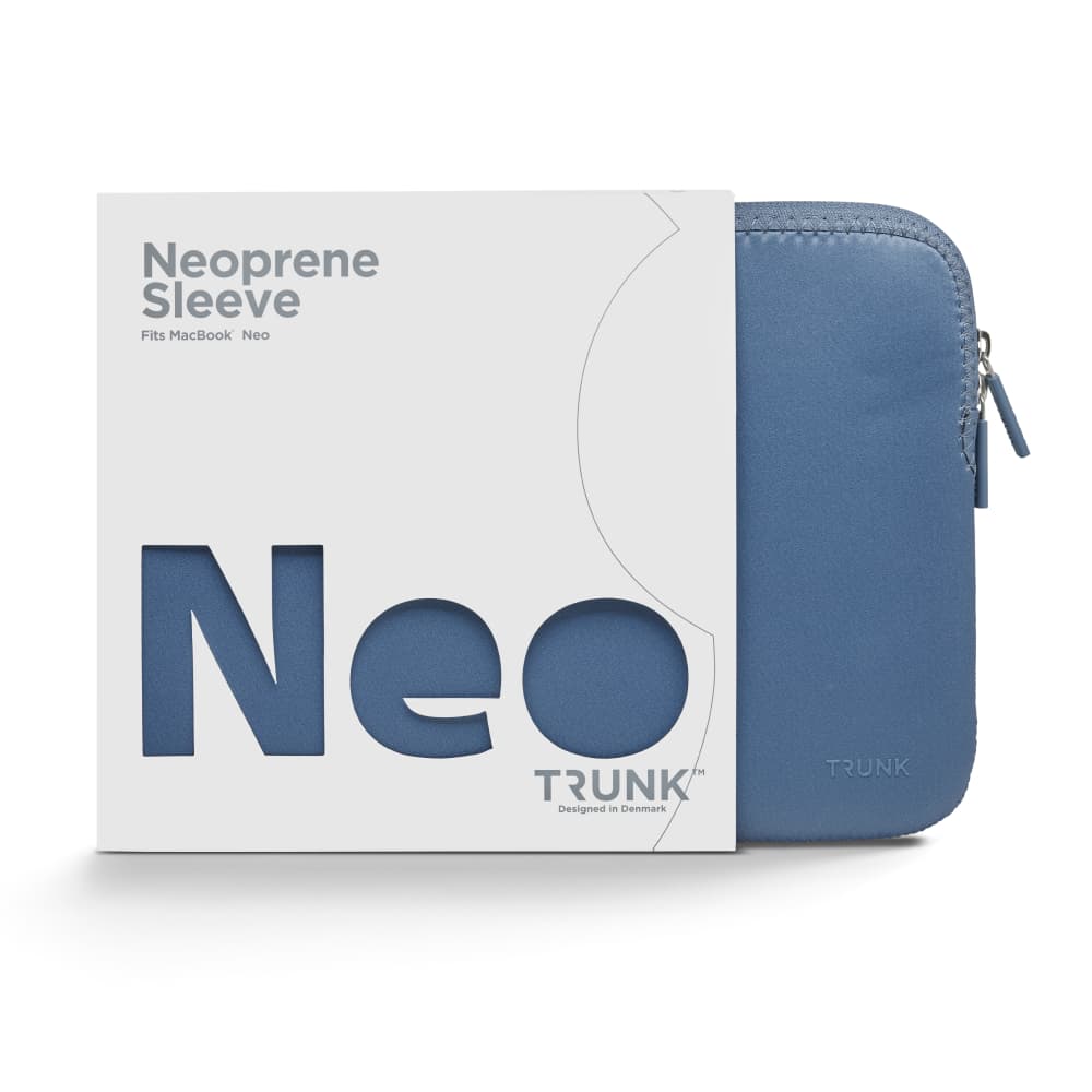 TRUNK Neoprene Sleeve - MacBook Neo - Indigo