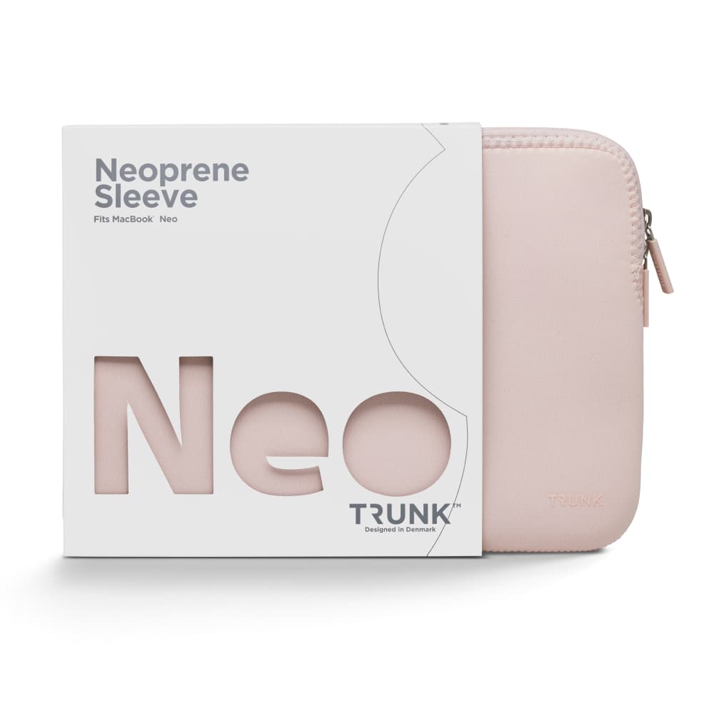 TRUNK Neoprene Sleeve - MacBook Neo - Blush