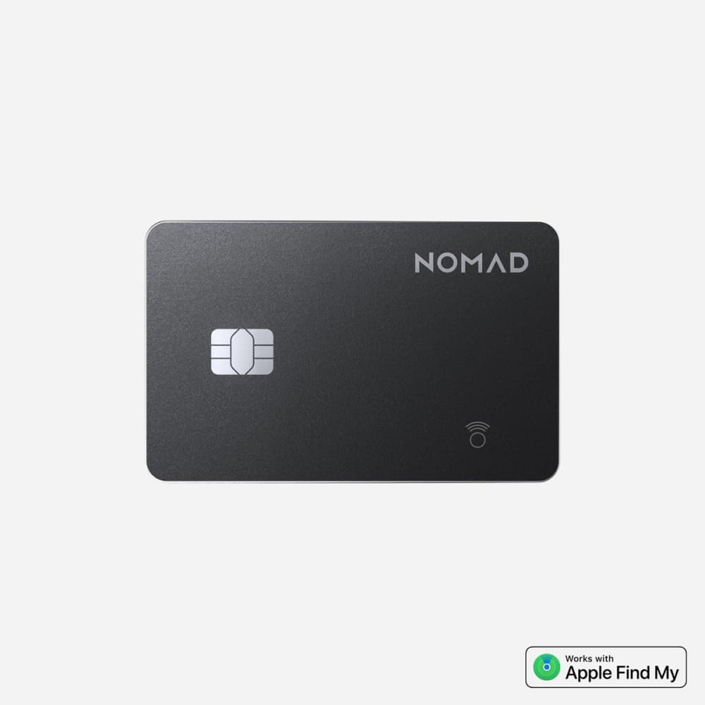 Nomad Find My Tracking Card Pro - Black