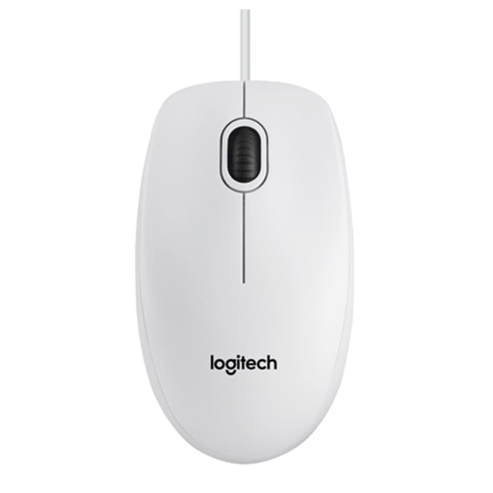 Logitech Mouse B100 - White