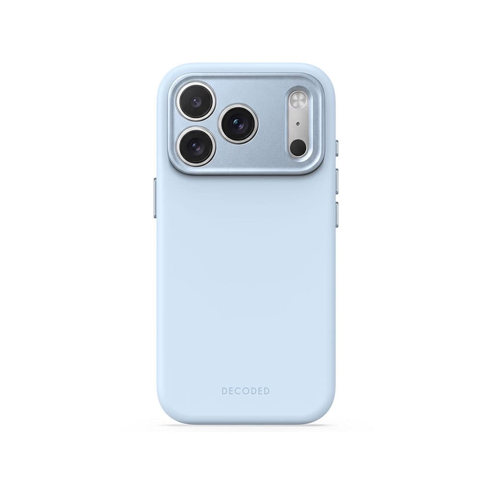 Decoded Silicone Backcover - iPhone 18 Pro Max - Light Blue