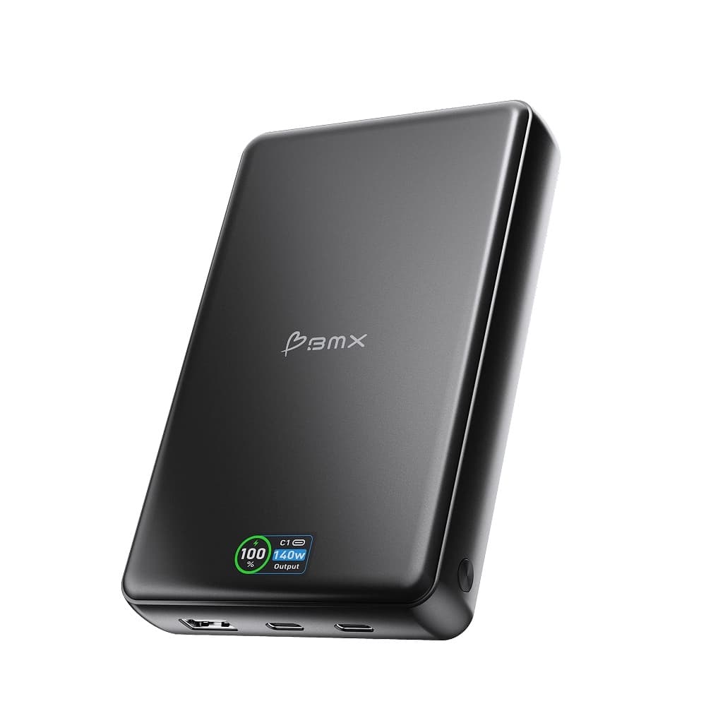 BMX SolidSafe SSS Laptop Powerbank - 25000mAh - 140W - Black
