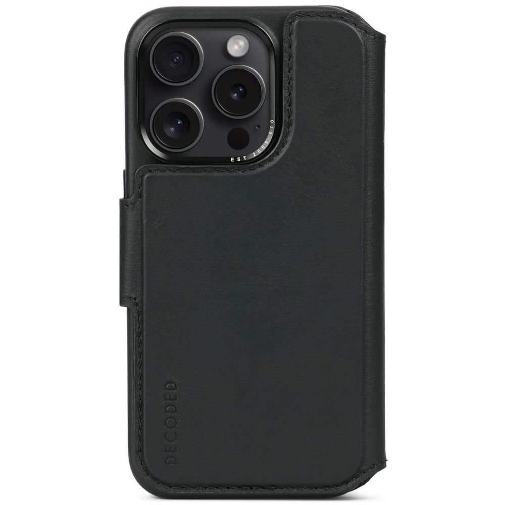 Decoded Drop Protection MagSafe Wallet - iPhone 15 Pro - Black