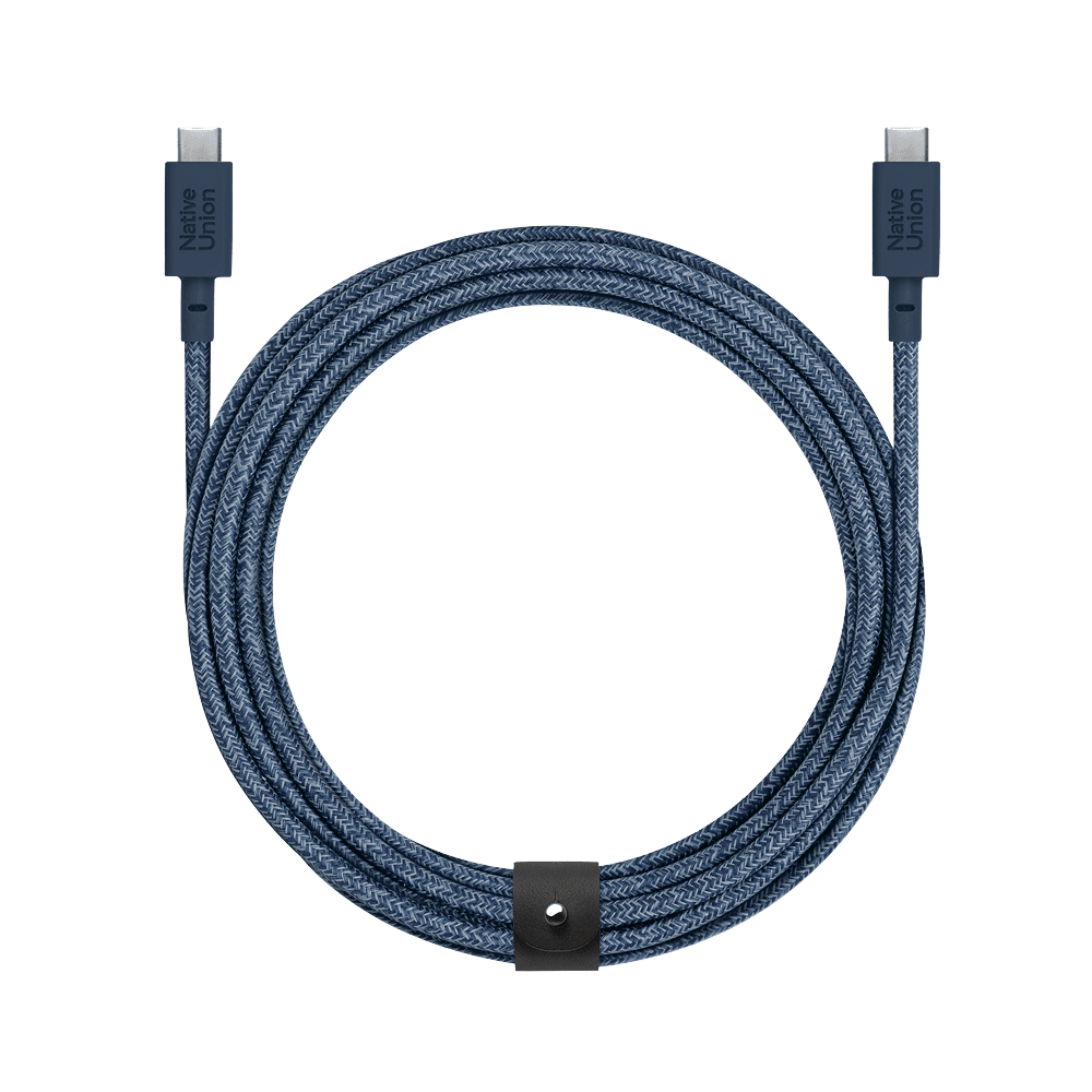 Native Union Belt Cable XL - USB-C - 100W - 3m - Navy