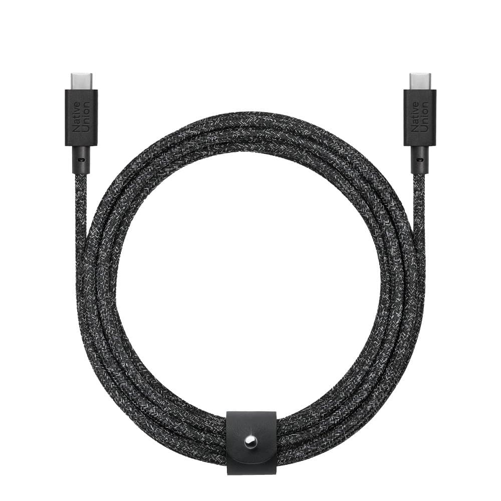 Native Union Belt Cable XL - USB-C - 100W - 3m - Cosmos Black