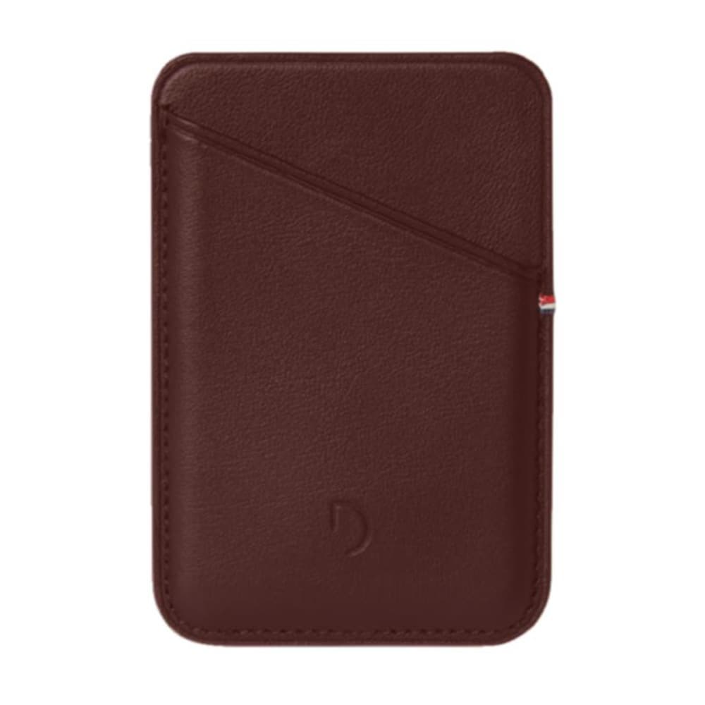 Decoded MagSafe Card Sleeve - Cinnamon Brown