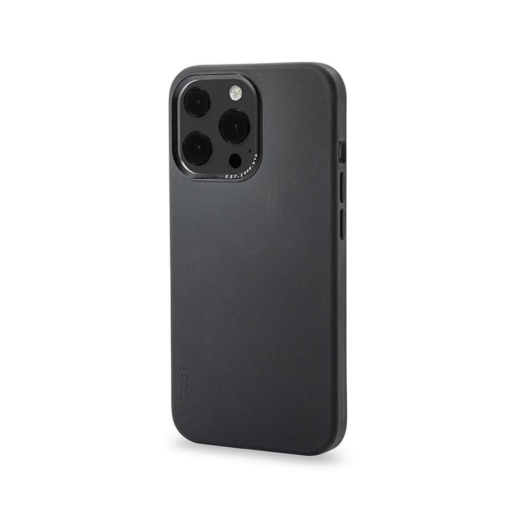 Decoded Silicone Backcover - iPhone 13 Pro - Charcoal