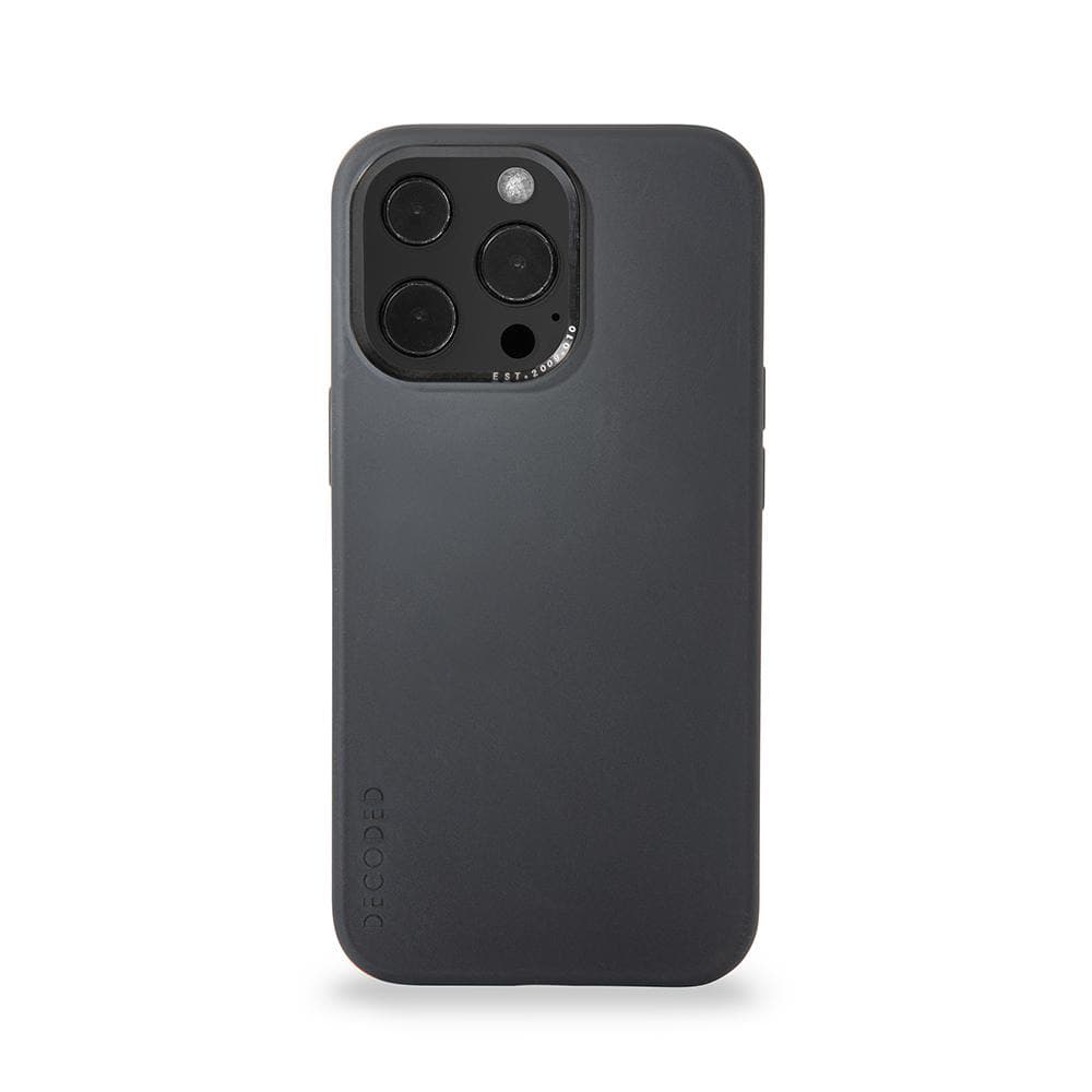 Decoded Silicone Backcover - iPhone 13 Pro Max - Charcoal