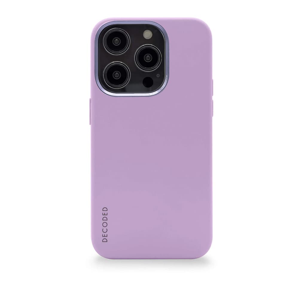 Decoded Anti-Microbial Silicone Backcover - iPhone 14 Pro - Lavender
