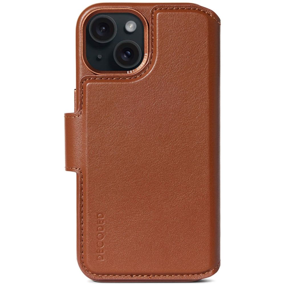 Decoded Drop Protection MagSafe Wallet - iPhone 15 Plus - Tan