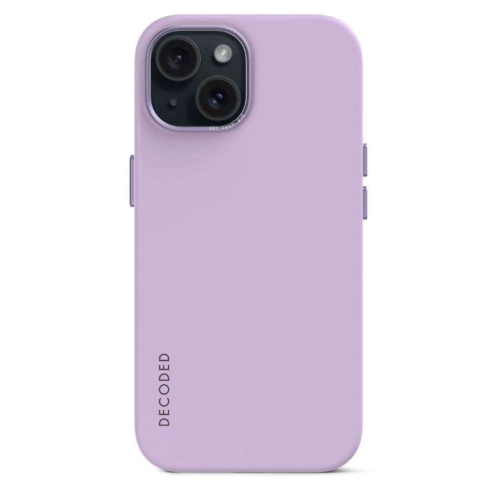 Decoded Silicone Backcover - iPhone 13/14/15 - Lavender