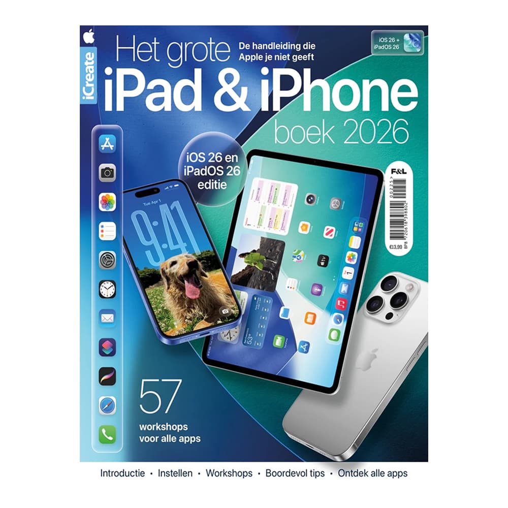 iCreate Het grote iPad & iPhone boek - 2026
