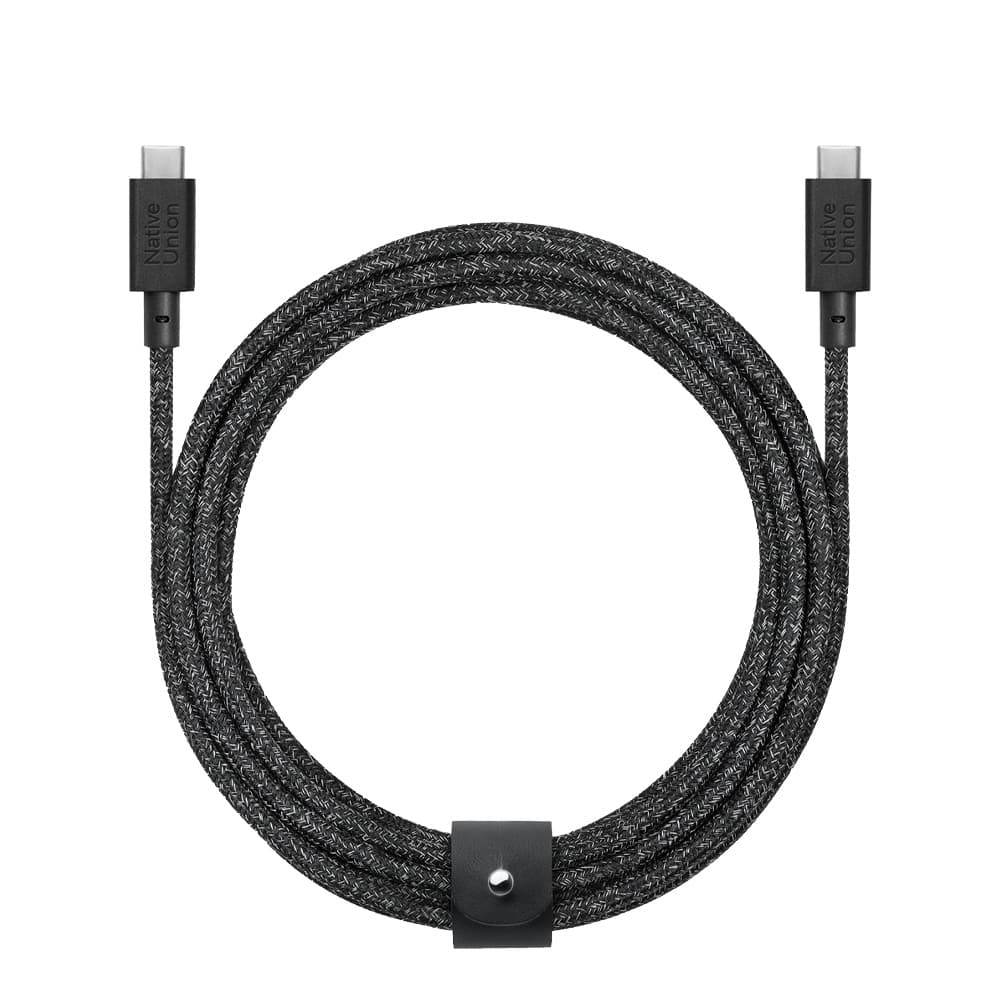 Native Union Belt Cable XL - USB-C - 100W - 3m - Cosmos Black