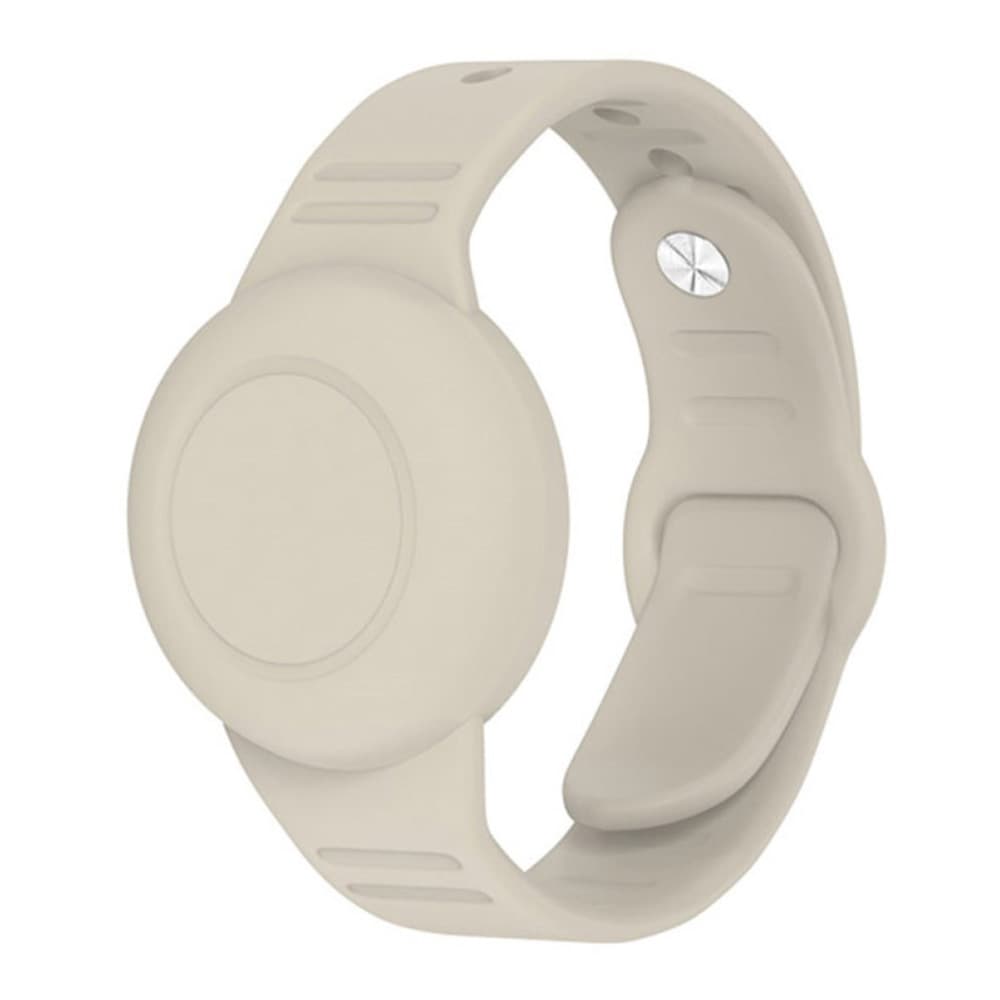 Ofkoz Waterproof AirTag Bracelet for Kids/Elderly - Stone