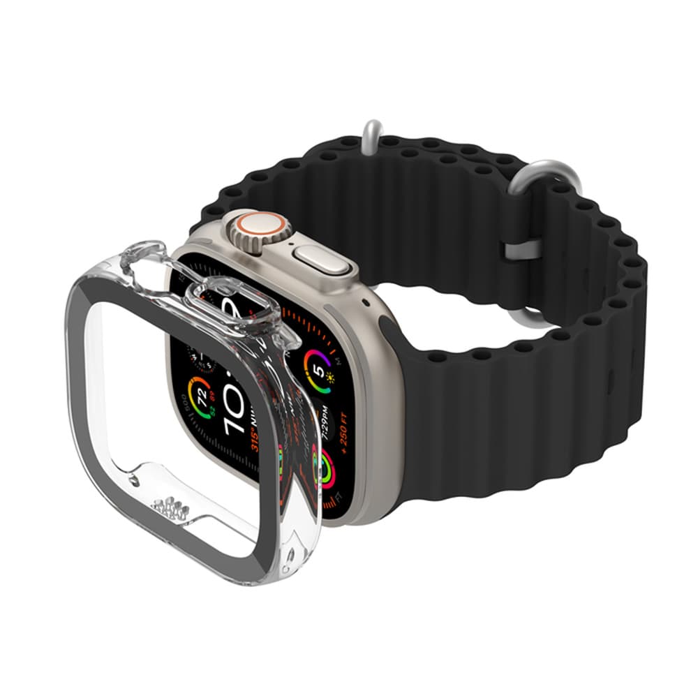 Belkin TemperedCurve Bumper Screenprotection - Apple Watch Ultra 1/2 - 49mm - Clear
