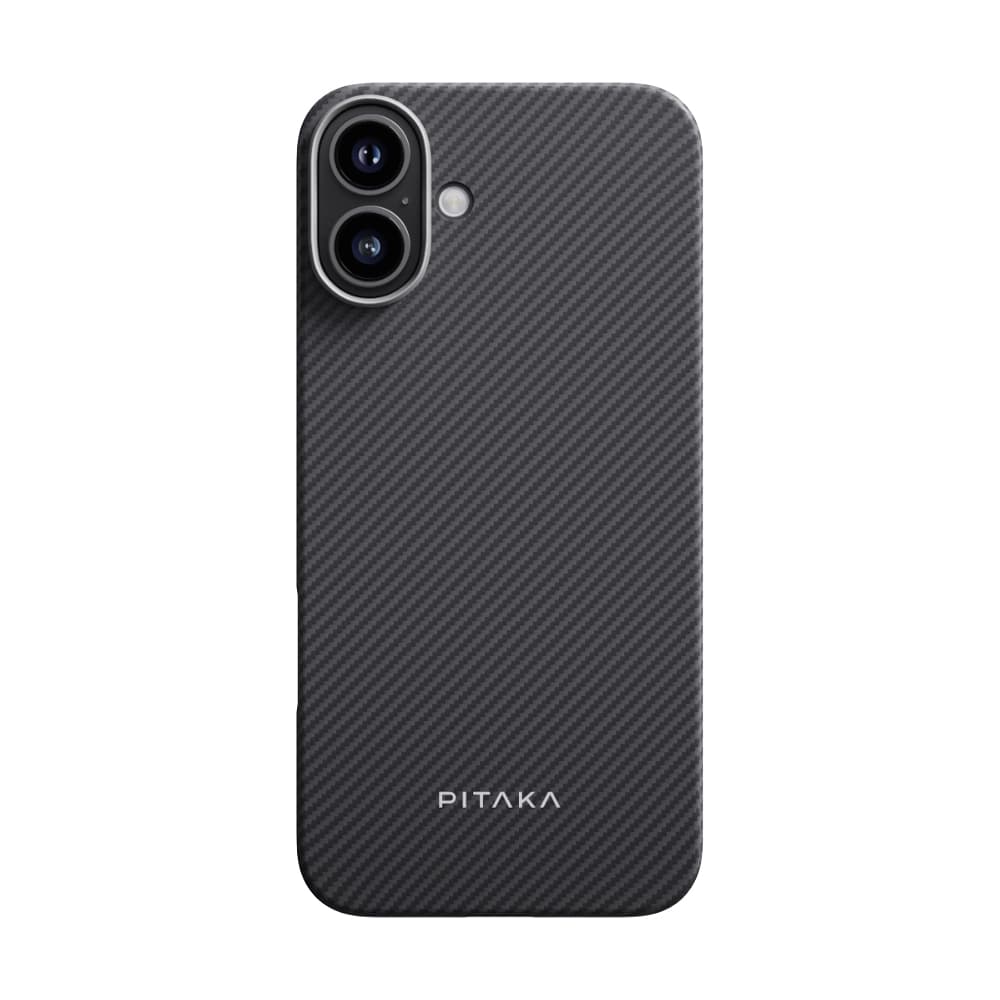 Pitaka Ultra Slim Case - iPhone 16 Plus - Black/Grey