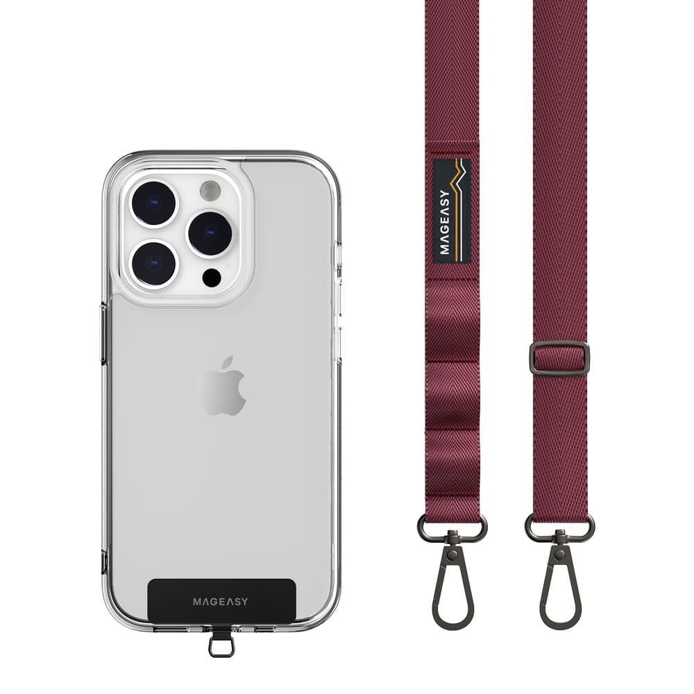 SwitchEasy Universal Mageasy Sling - 20mm - Burgundy