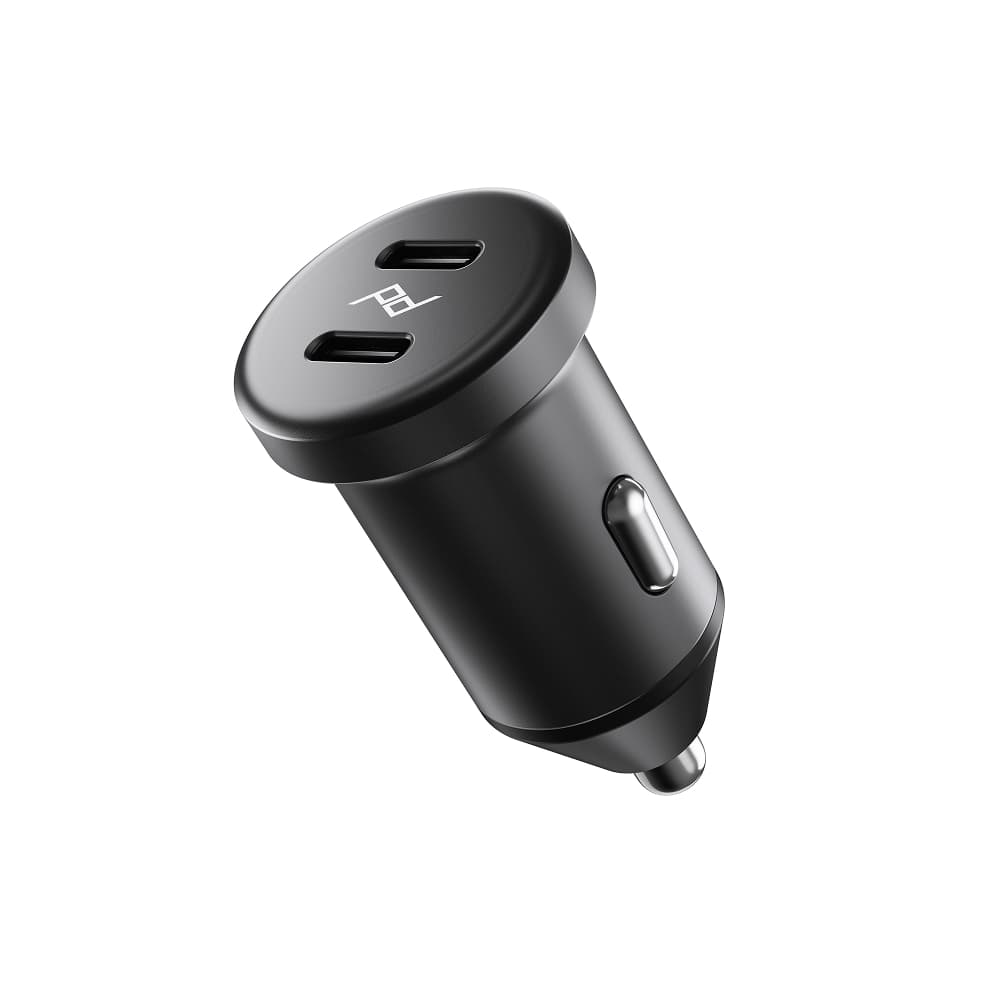 Peak Design Mobile Dual Car Power Adapter - 45W - Black