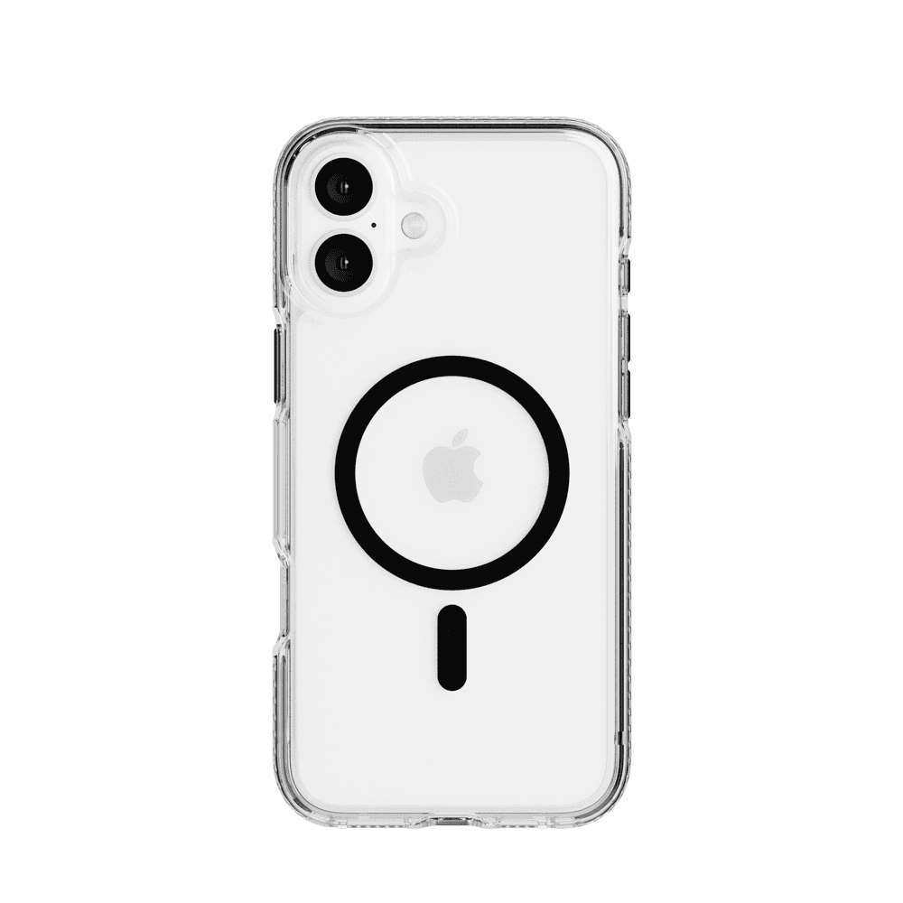Tech21 Evo Crystal w/MagSafe - iPhone 16 plus - Black