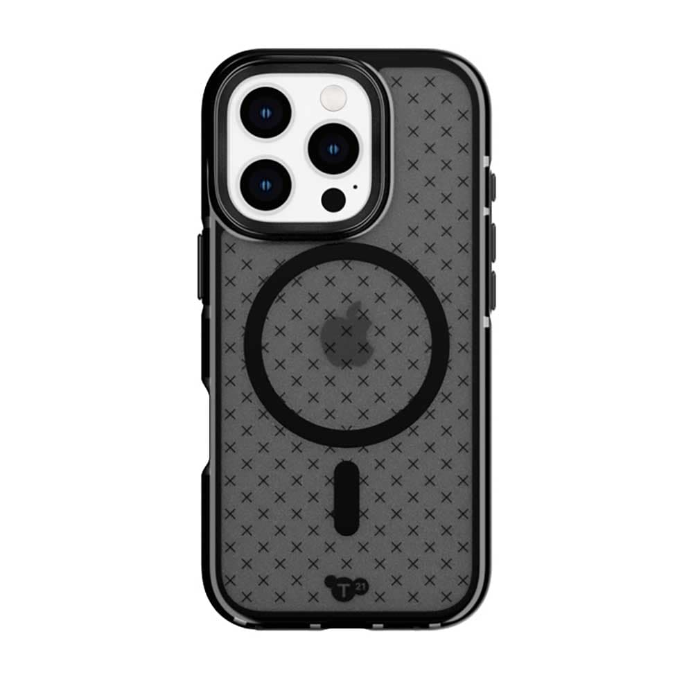Tech21 Evo Check w/MagSafe - iPhone 16 Pro - Smokey/Black