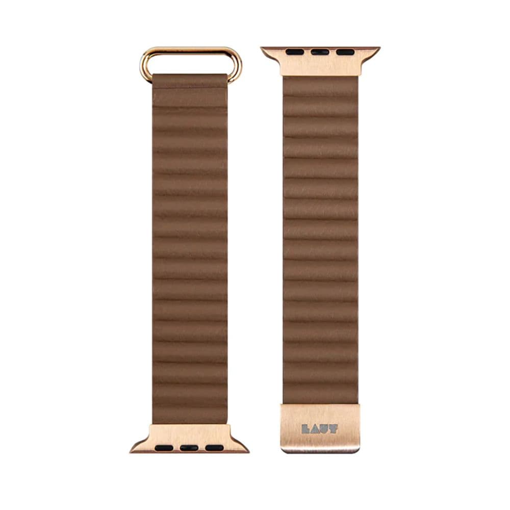 LAUT Novi Luxe Leather Watch Loop - 42/44/45/49 mm - Brown