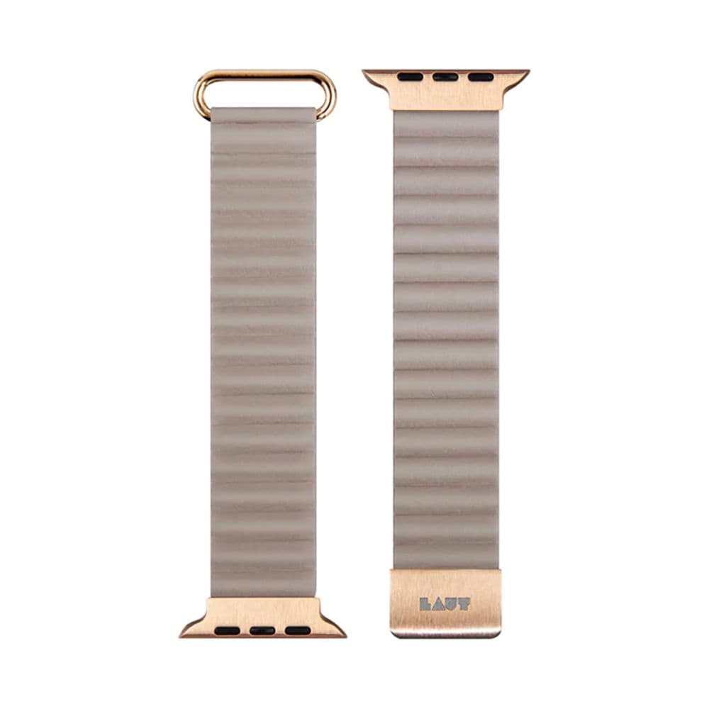 LAUT Novi Luxe Leather Watch Loop - 44/45/49 mm - Beige