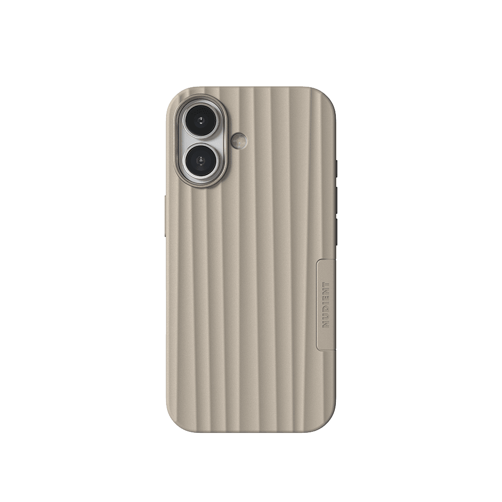 Nudient Bold MagSafe Case - iPhone 17 - Linen Beige