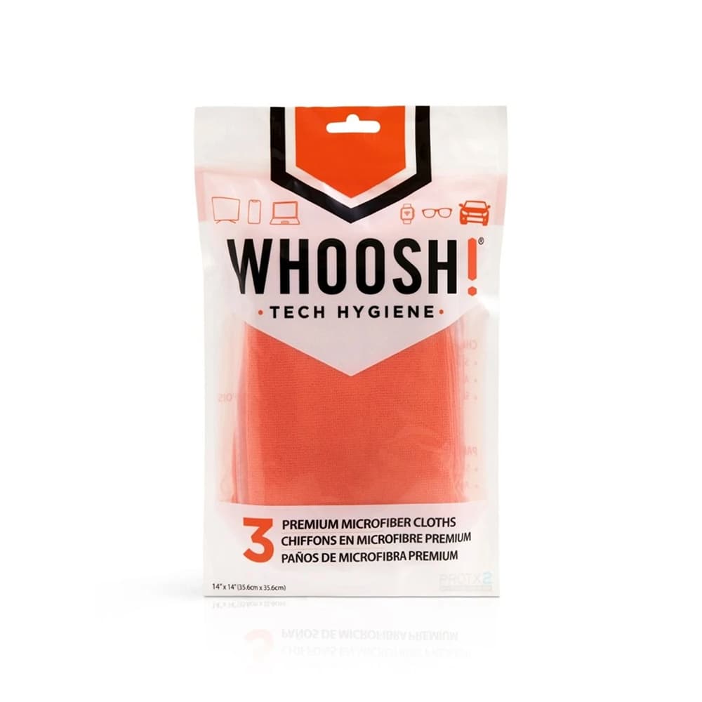 Whoosh Microfiber Cloths (3pack)