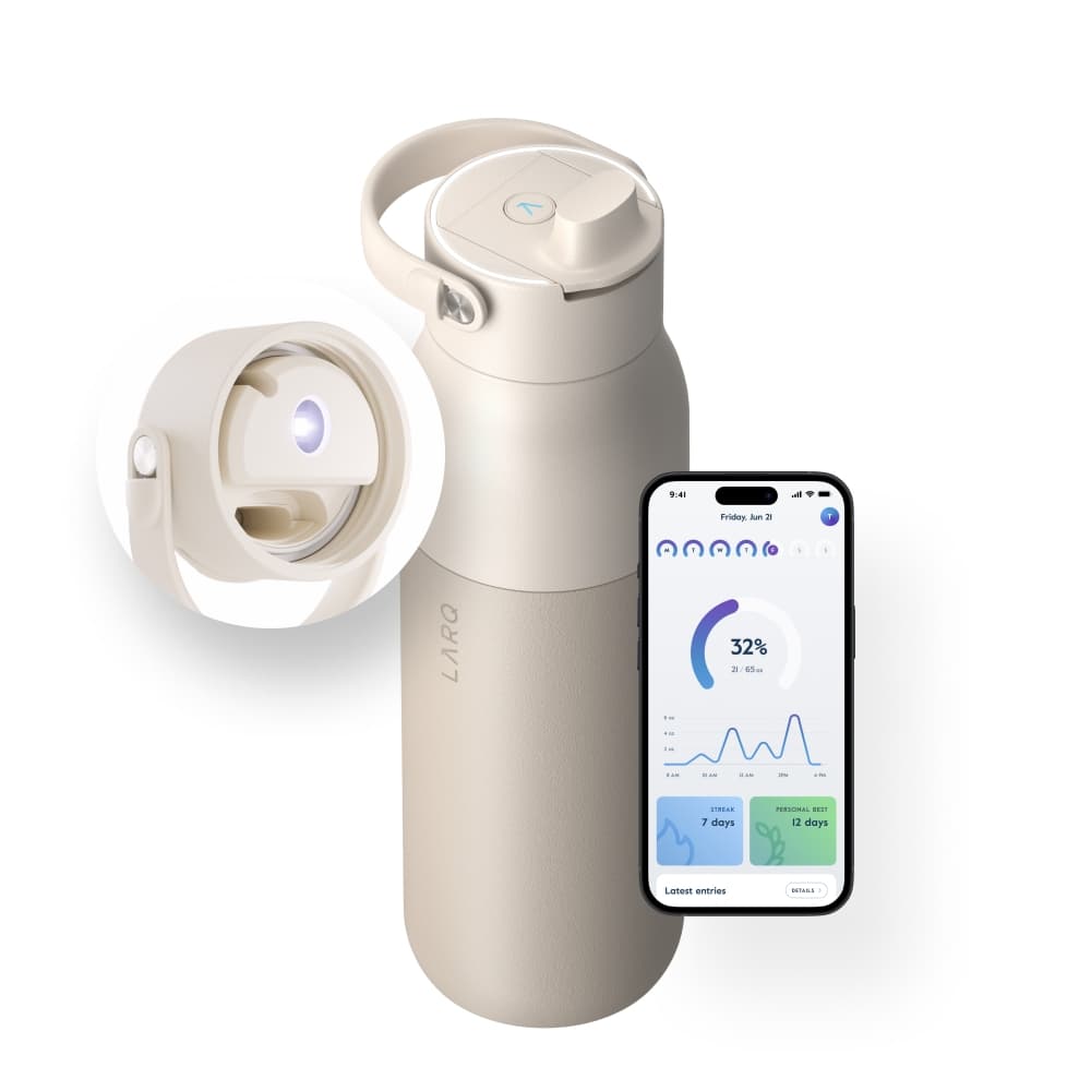 LARQ Bottle PureVis 2 680ml - Mojave Dune