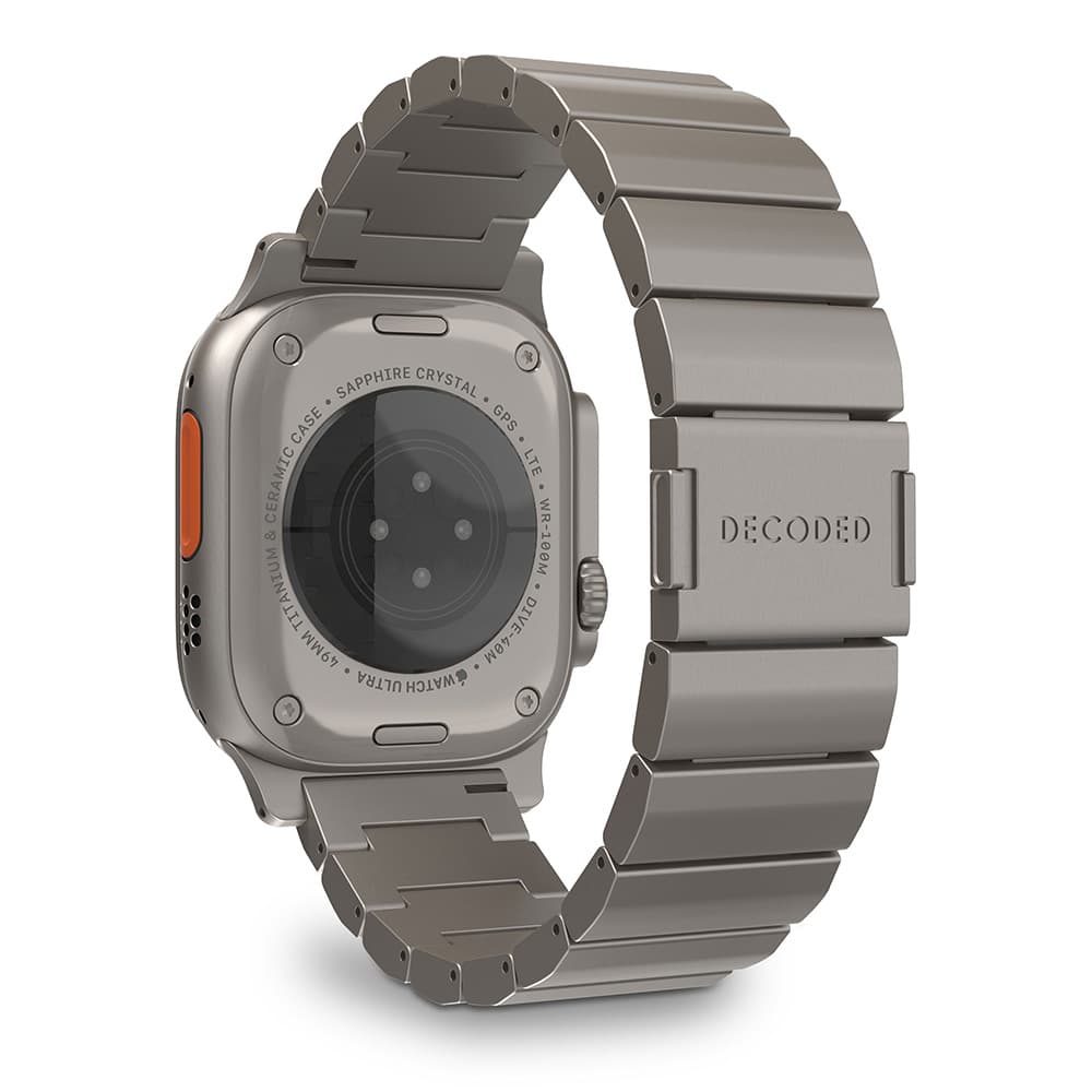 Decoded Titanium Strap - Apple Watch 44/45/49mm - Titanium