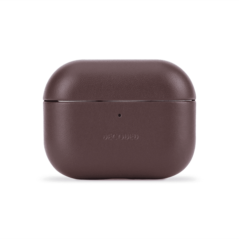 Decoded Leather Case - AirPods Pro 3 - Chocolate