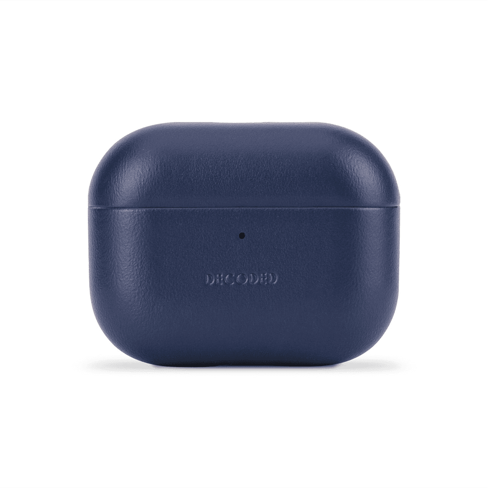 Decoded Leather Case - AirPods Pro 3 - Navy