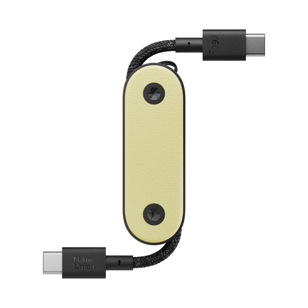 Native Union Pocket Cable - USB-C - Lemon