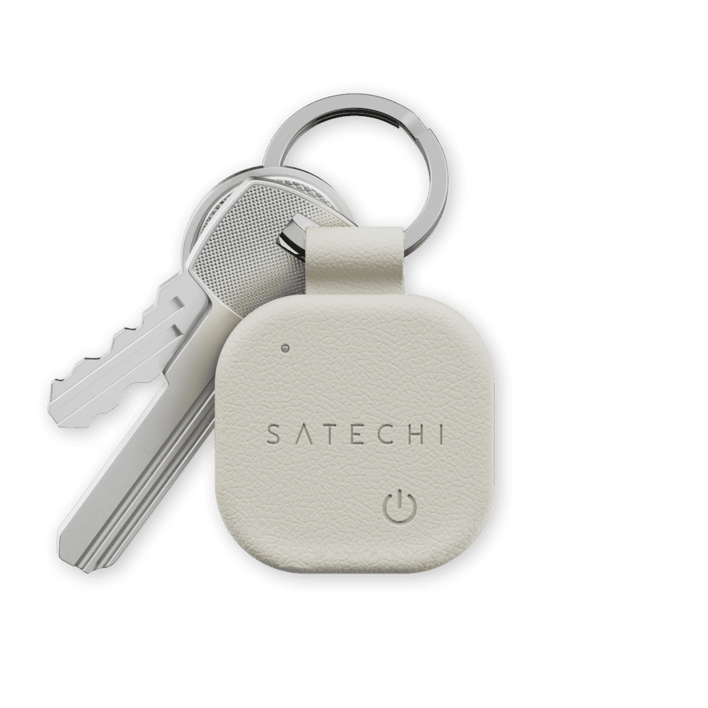 Satechi Vegan Leather FindAll Keychain - Sand