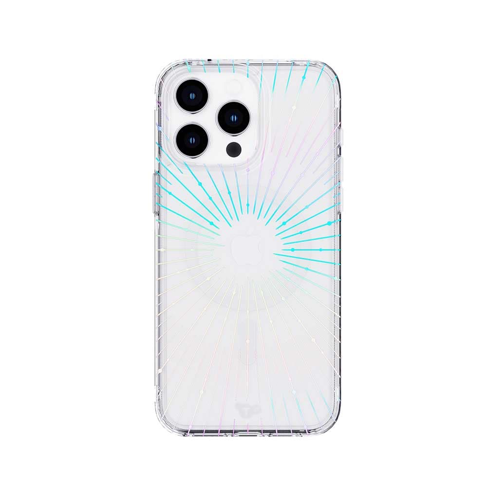 Tech21 Evo Clear MagSafe hoesje - iPhone 15 Pro - glitter