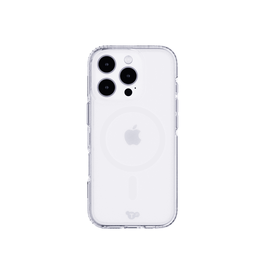 Tech21 Evo Clear w/MagSafe - iPhone 16 Pro - Clear