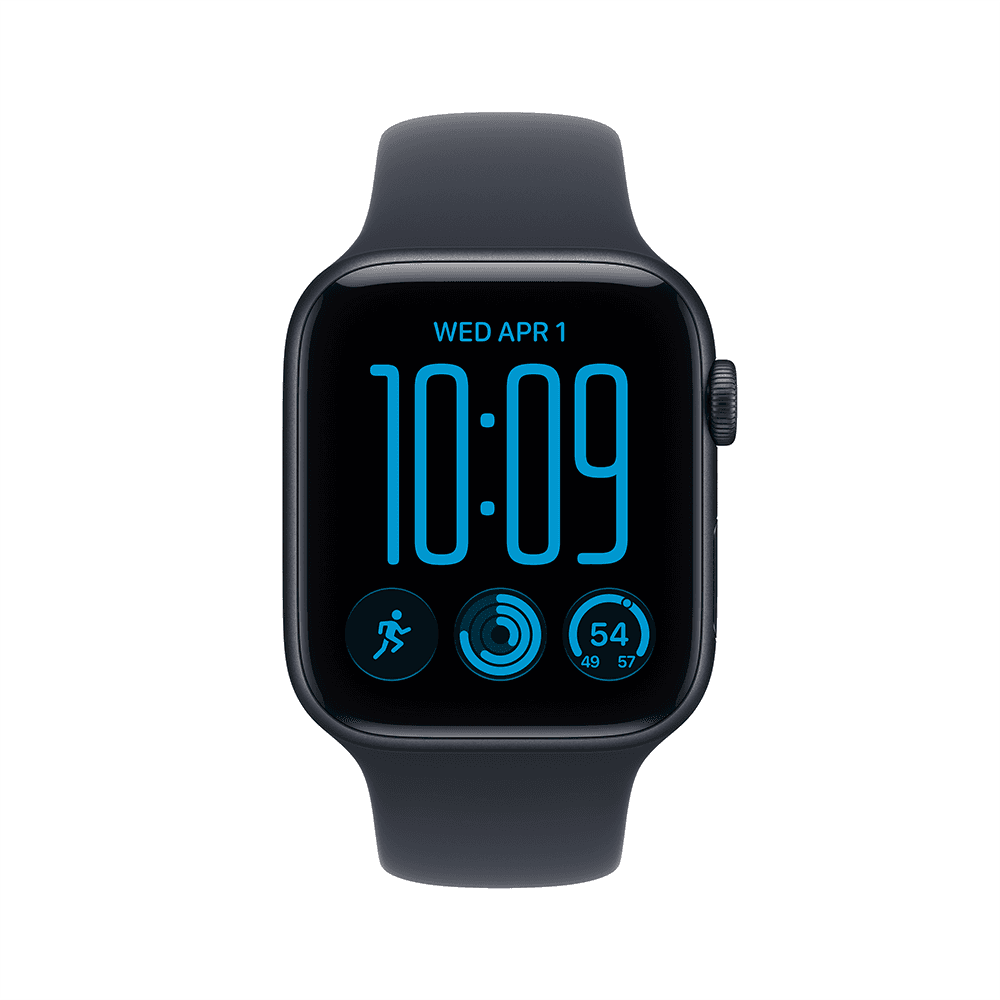 Apple Watch SE3 Cellular - 44mm - Midnight Aluminium - Navy Blue Sport Band - M/L