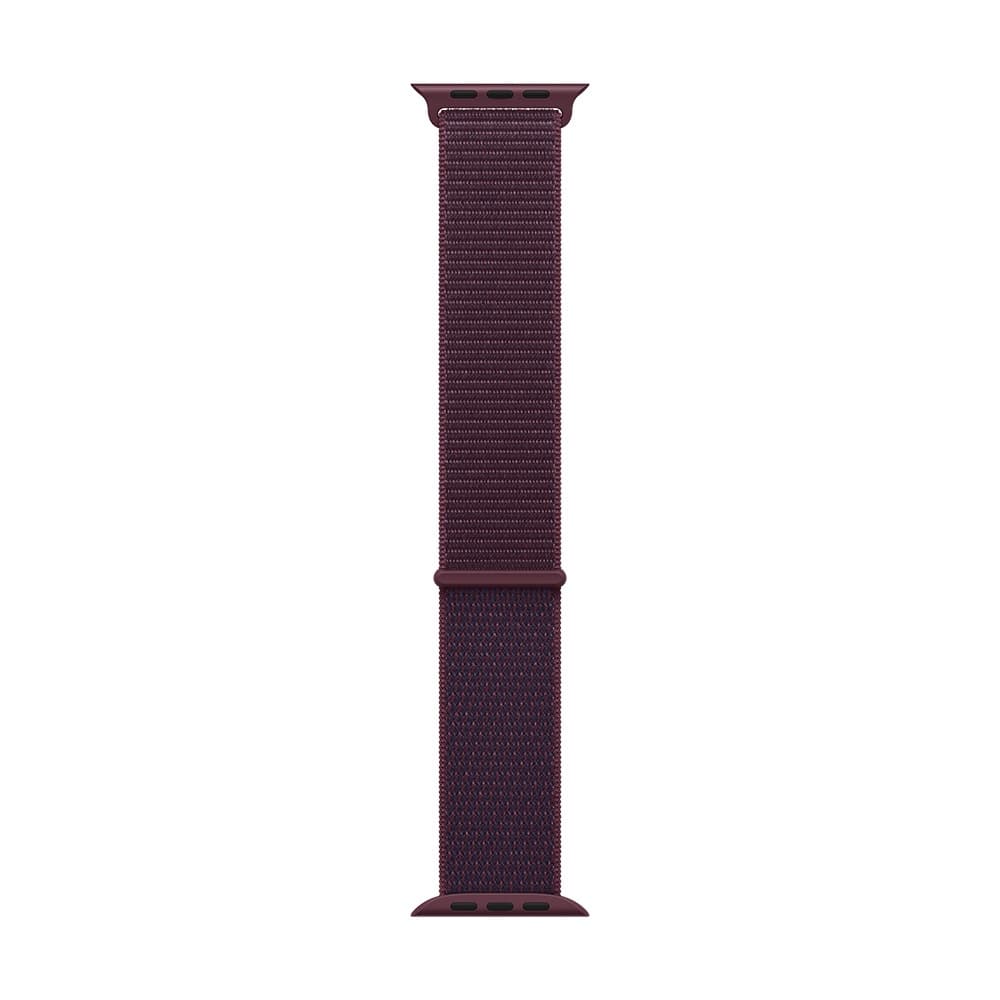 Apple Watch Strap 42mm - Burgundy - Sport Loop