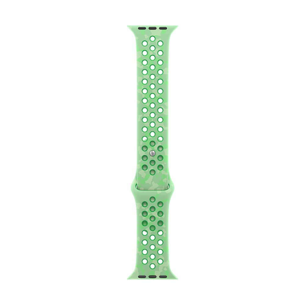 Apple Watch Strap 46mm - Green Spark - Nike Sport Band - S/M