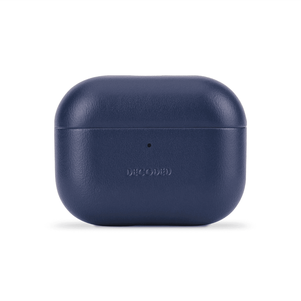 Decoded Leather Case - AirPods Pro 3 - Navy