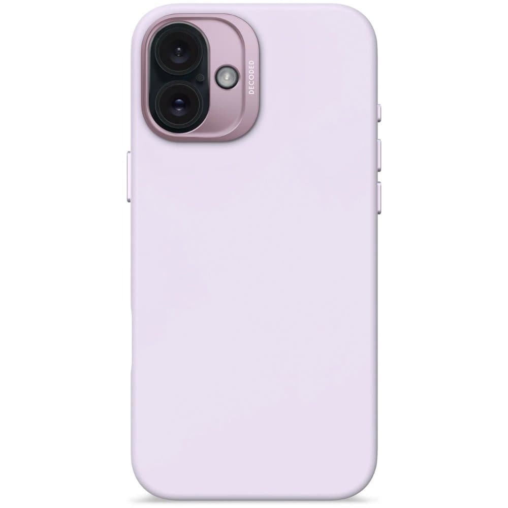 Decoded Anti-Microbial Silicone Backcover - iPhone 16 Plus - Lavender