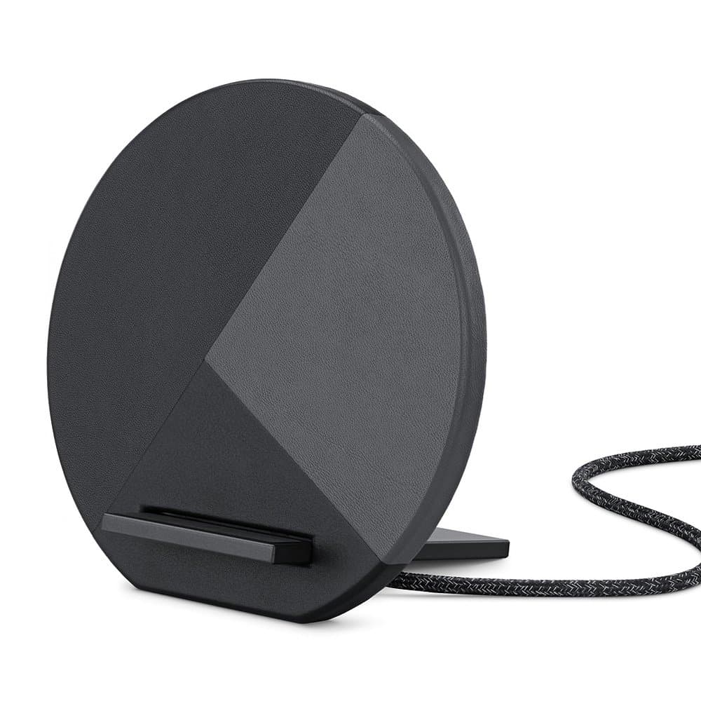 Native Union Wireless Charging Dock Marquetry - Black V2 demo