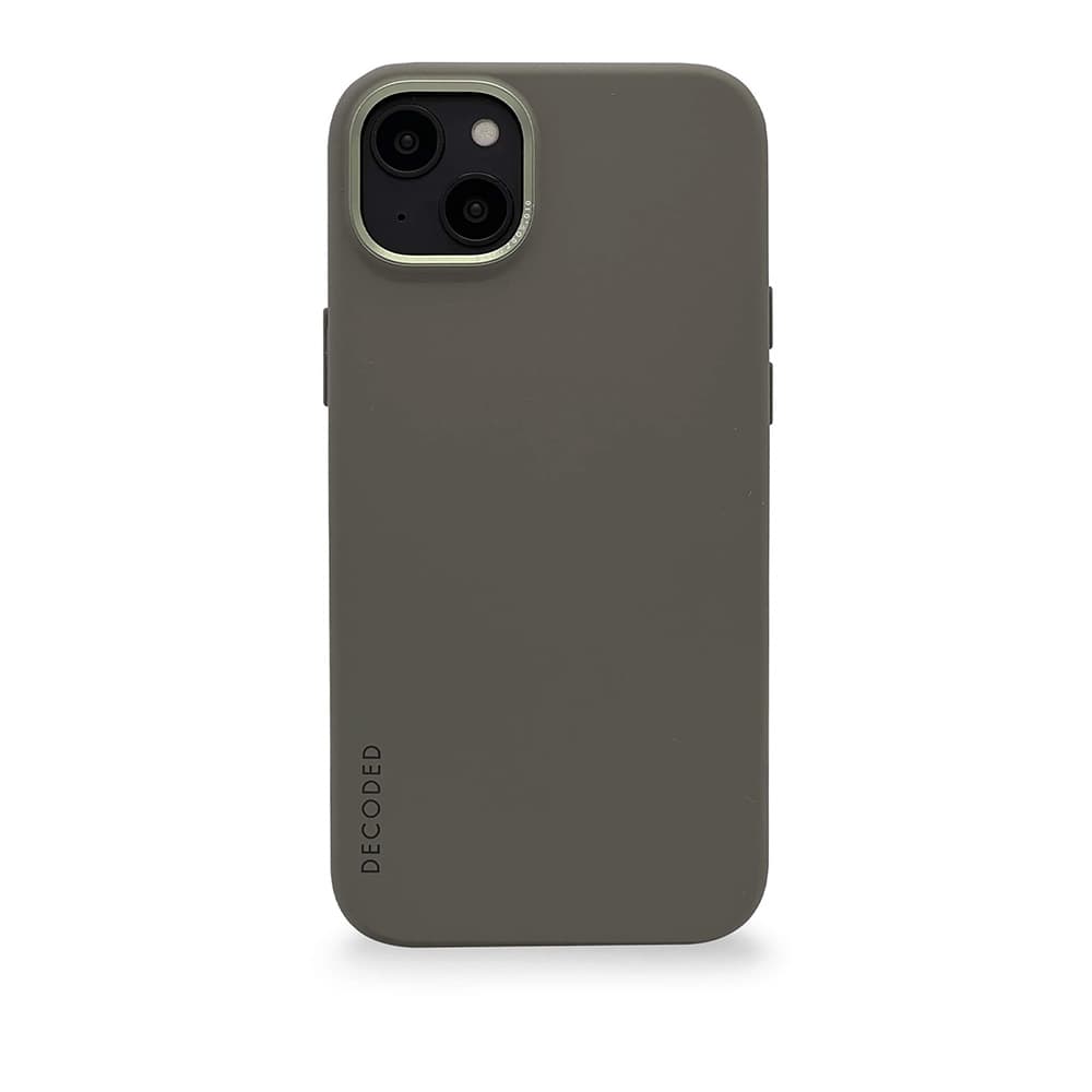 Decoded Anti-Microbial Silicone Backcover - iPhone 14 Plus - Olive