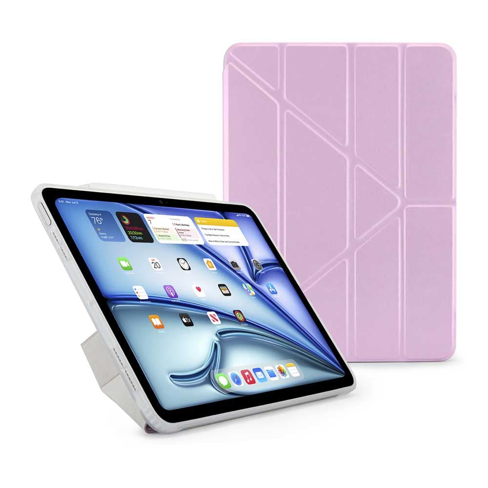 Pipetto Origami Case - iPad Air 10.9" (2020/2022) / iPad Air 11" (2024-2026) - Metallic Purple