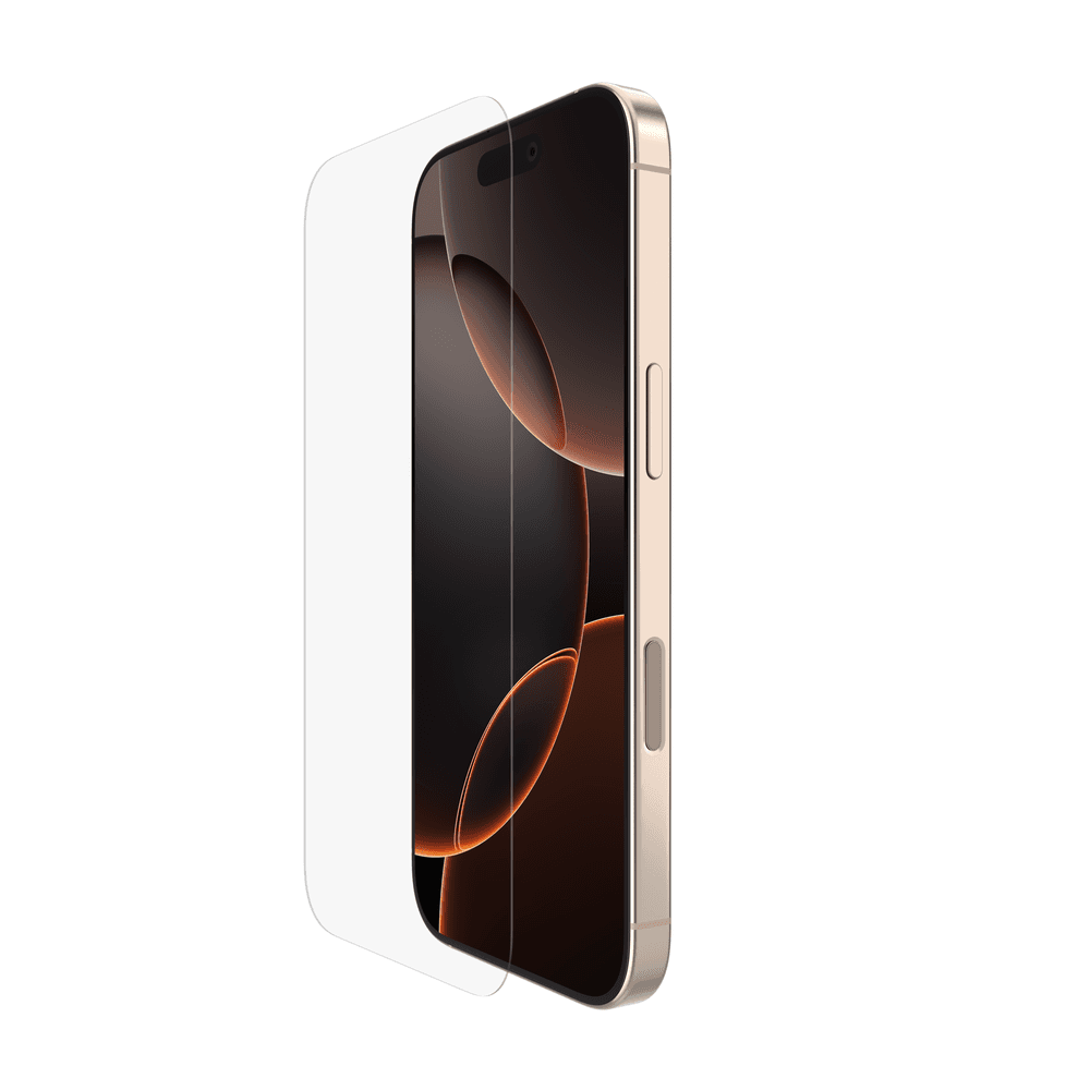 @Belkin ScreenForce Pro DIY - TemperedGlass Anti-Microbial - iPhone 16 Pro/17