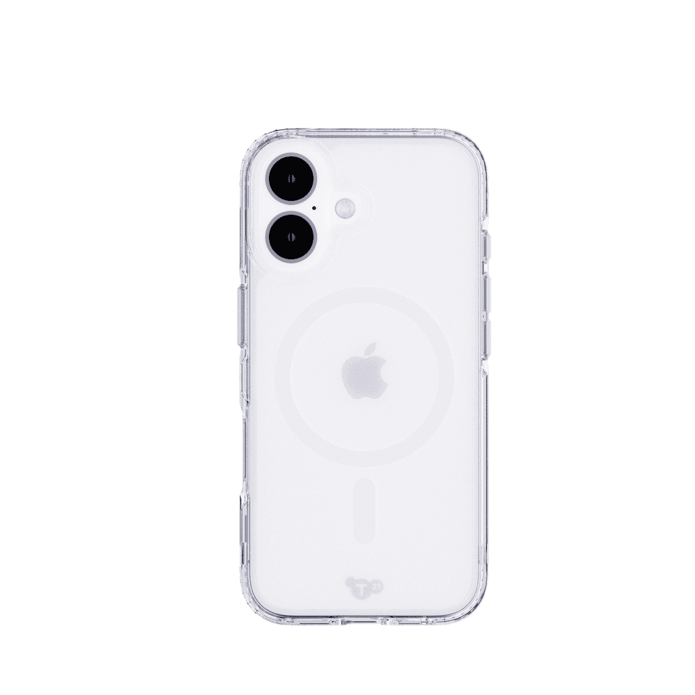 Tech21 Evo Clear w/MagSafe - iPhone 16 - Clear